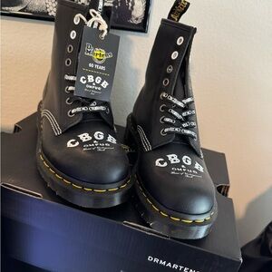 Dr. Martens Black 1460 CBGB EB Boots